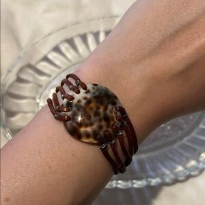 Brown Shell Bracelet